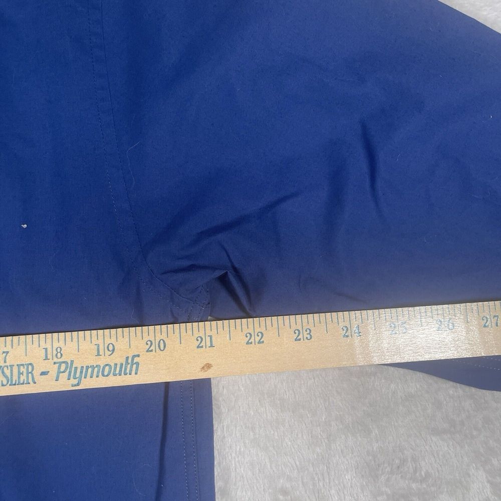 Tommy Bahama Island Zone Long Sleeve Button Up Shirt Mens Medium Pima Blend Blue - Picture 6 of 8